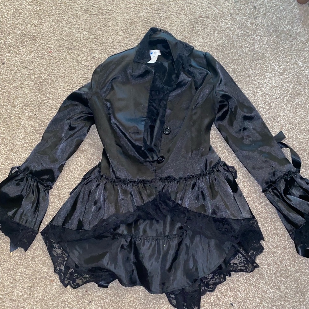 Vintage goth overcoat